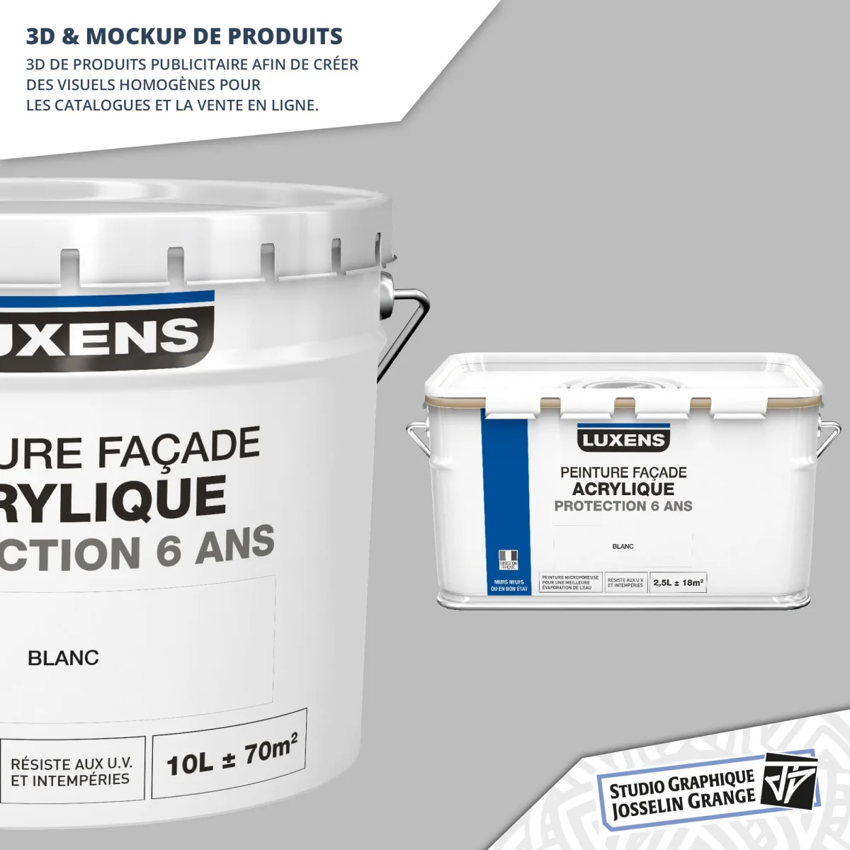 3D & mockup de produits