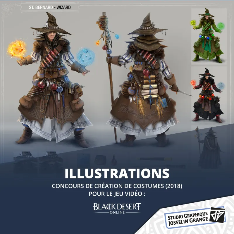 Concours de création de costumes 2018, Black Desert Online